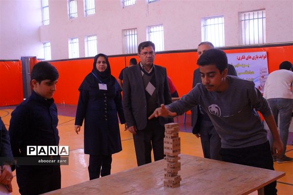 برگزاری مسابقات بازی‌های فکری-سرگرمی رویش در شیراز