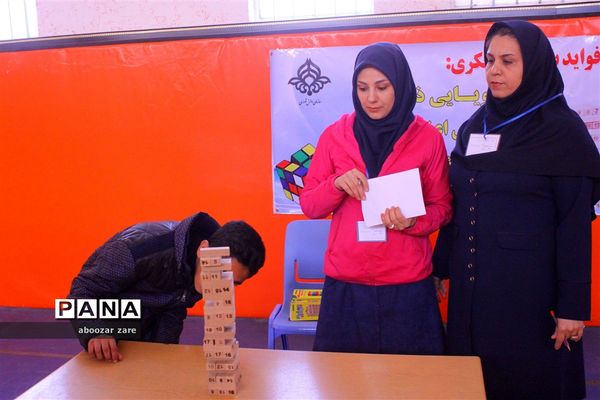 برگزاری مسابقات بازی‌های فکری-سرگرمی رویش در شیراز