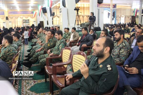بزرگداشت شهادت سردار سپهبد حاج قاسم سلیمانی و اجلاسیه شهدای رسانه جنوب کشوردر بوشهر
