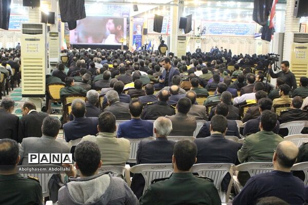 بزرگداشت شهادت سردار سپهبد حاج قاسم سلیمانی و اجلاسیه شهدای رسانه جنوب کشوردر بوشهر