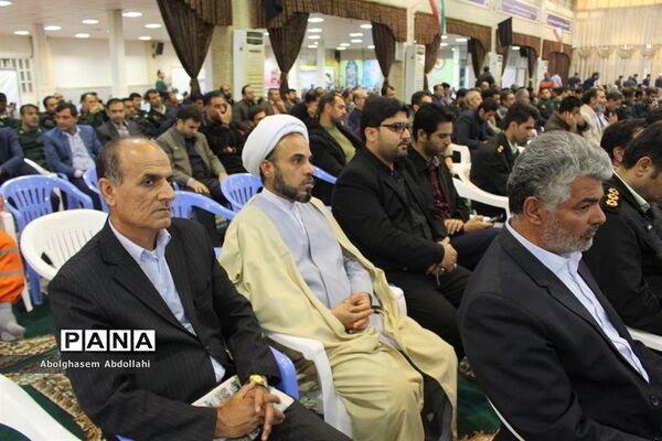 بزرگداشت شهادت سردار سپهبد حاج قاسم سلیمانی و اجلاسیه شهدای رسانه جنوب کشوردر بوشهر
