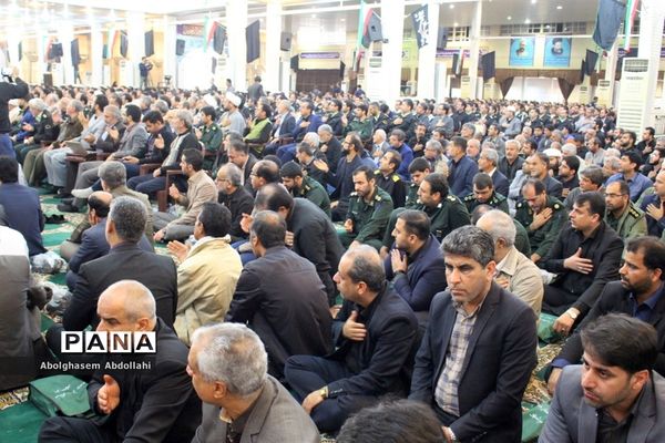 بزرگداشت شهادت سردار سپهبد حاج قاسم سلیمانی و اجلاسیه شهدای رسانه جنوب کشوردر بوشهر