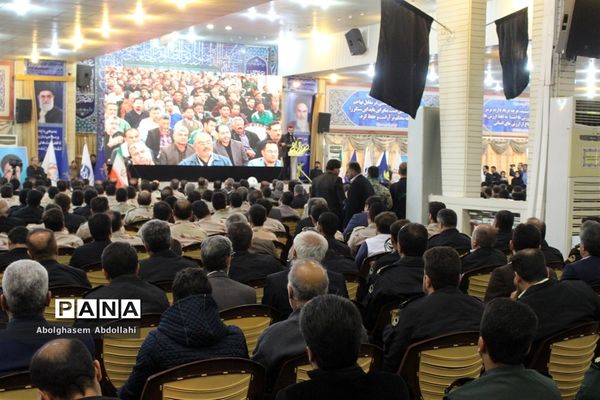 بزرگداشت شهادت سردار سپهبد حاج قاسم سلیمانی و اجلاسیه شهدای رسانه جنوب کشوردر بوشهر