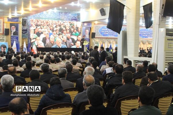 بزرگداشت شهادت سردار سپهبد حاج قاسم سلیمانی و اجلاسیه شهدای رسانه جنوب کشوردر بوشهر