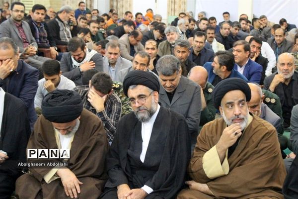 بزرگداشت شهادت سردار سپهبد حاج قاسم سلیمانی و اجلاسیه شهدای رسانه جنوب کشوردر بوشهر