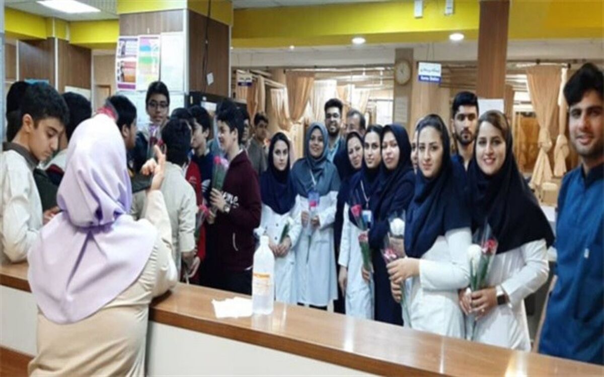 تجلیل ازپرستاران  به مناسبت میلاد فرخنده و با سعادت حضرت زینب  کبری (س ) در بوشهر