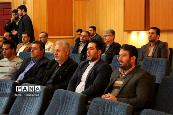 آیین تکریم و معارفه فرمانده انتظامی شهرستان محلات