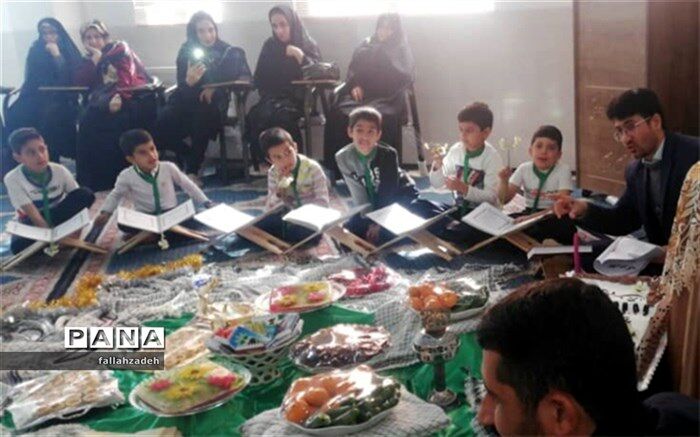 جشن قرآنی  پایه سوم دبستان امیرکبیر ابرکوه برگزارشد