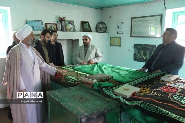 آیین کلنگ زنی احداث بنای جدید امام زاده چهارکوه شهرستان کردکوی