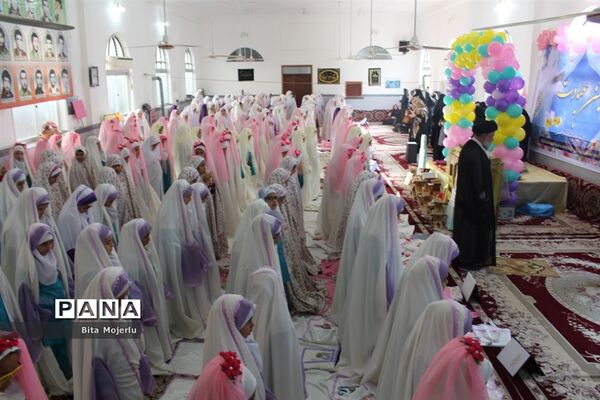 جشن تکلیف دانش‌آموزان دختر شهرستان گلوگاه
