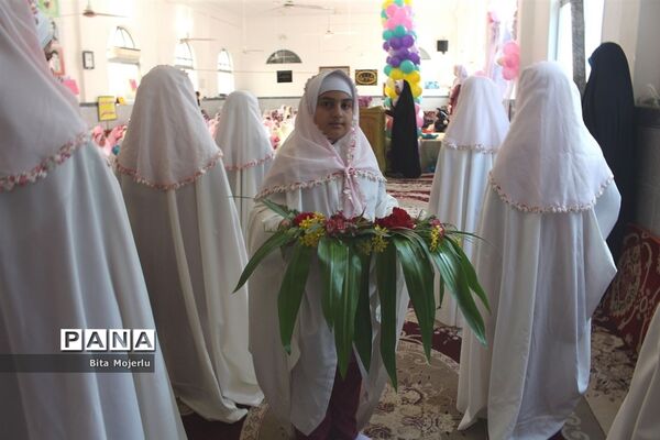 جشن تکلیف دانش‌آموزان دختر شهرستان گلوگاه
