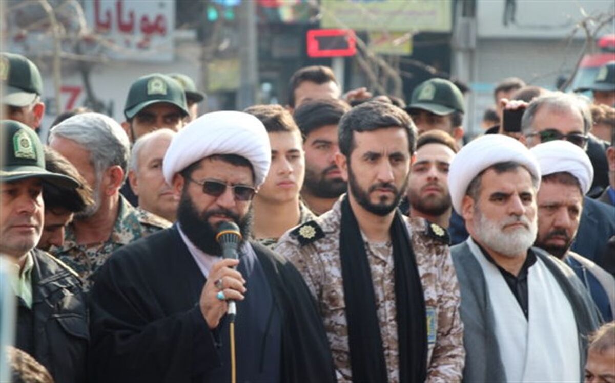 امام جمعه شهرستان قدس :شهیدسردارسلیمانی مالک اشتر زمان ما و سرباز جان فدا و گوش به فرمان رهبری بود