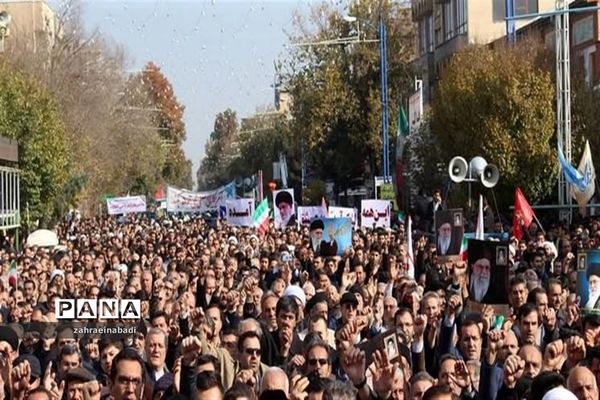 راهپیمایی  مردم شهرستان ملارد به مناسبت  شهادت سردار قاسم سلیمانی