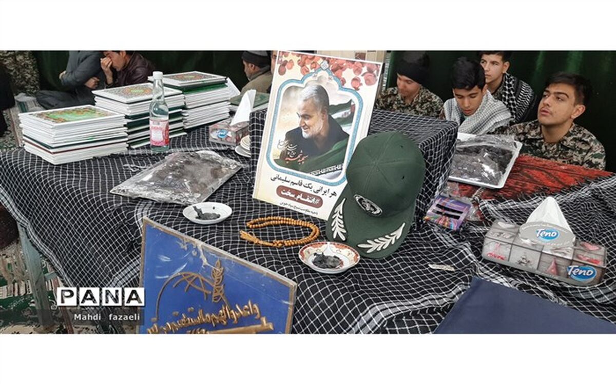 مراسم بزرگداشت سردار شهید قاسم سلیمانی در جوین