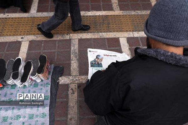 حال و هوای شهر در پی شهادت سردار سپهبد قاسم سلیمانی