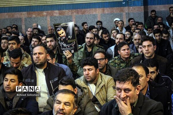 مراسم گرامیداشت شهید سپهبد قاسم سلیمانی در حسینیه ثارالله ارومیه