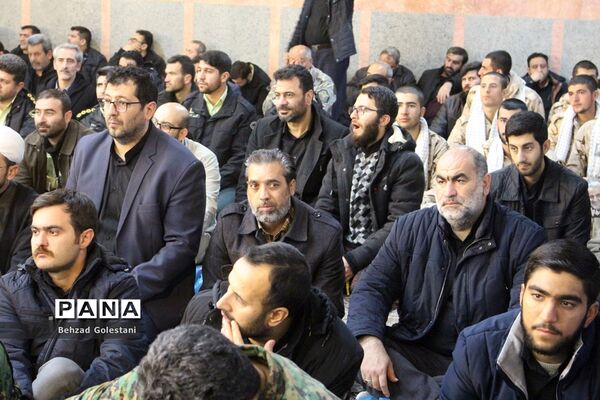 مراسم گرامیداشت شهید سپهبد قاسم سلیمانی در حسینیه ثارالله ارومیه