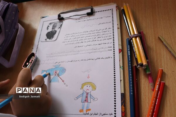 سوگواره سردار دلها در مدارس آباده