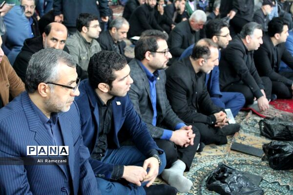 مراسم گرامیداشت سردار شهید سلیمانی در قائم‌شهر