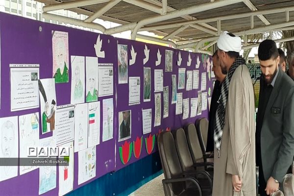 برپایی  کارگاه مهارتی آشنایی با سردار شهید قاسم سلیمانی در دبستان دخترانه اروند ناحیه ۲ اهواز