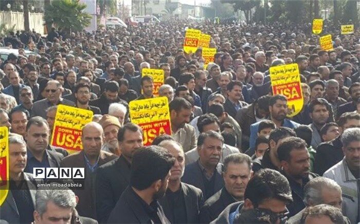 مراسم گرامیداشت سردار سپهبد شهید حاج قاسم سلیمانی در زاهدان برگزار شد