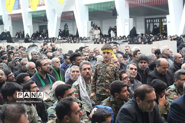 سوگواره سردار شهید حاج قاسم سلیمانی، در حسینیه جماران بیرجند
