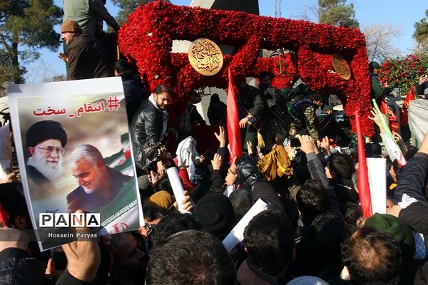 تشییع پیکر شهدای مقاومت در تهران-2