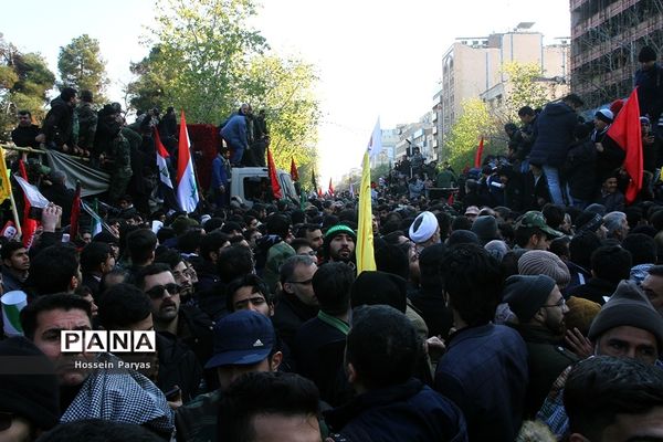 تشییع پیکر شهدای مقاومت در تهران-2