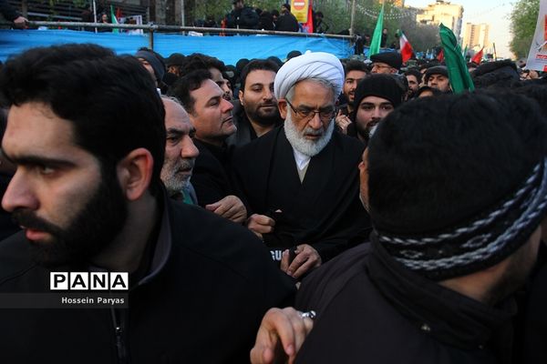 تشییع پیکر شهدای مقاومت در تهران-2