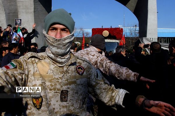 تشییع پیکر شهدای مقاومت در تهران-2