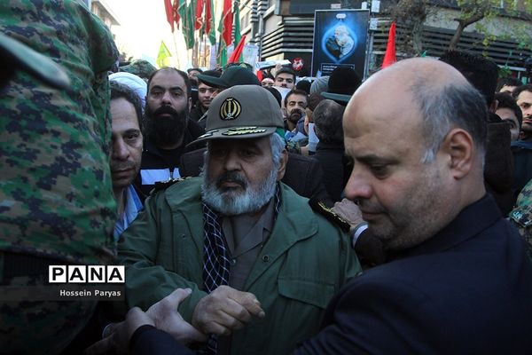 تشییع پیکر شهدای مقاومت در تهران-2