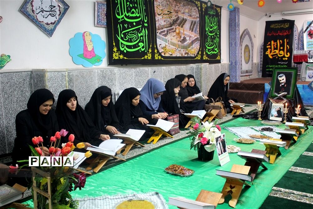 محفل انس با قرآن کریم، در مراسم بزرگداشت سردار رشید اسلام شهید قاسم  سلیمانی