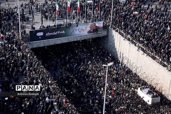 تشییع پیکر شهدای مقاومت در تهران-4