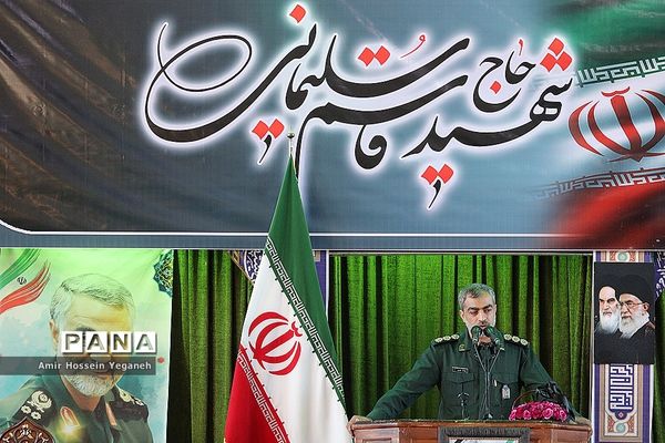 مراسم بزرگداشت شهید حاج قاسم سلیمانی و شهید ابو مهدی المهندس در جزیره کیش