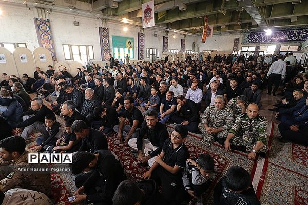 مراسم بزرگداشت شهید حاج قاسم سلیمانی و شهید ابو مهدی المهندس در جزیره کیش