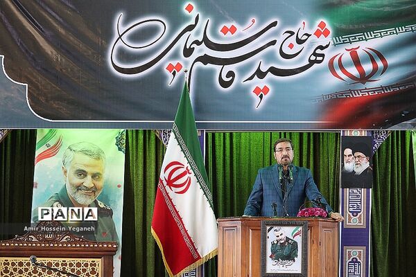 مراسم بزرگداشت شهید حاج قاسم سلیمانی و شهید ابو مهدی المهندس در جزیره کیش