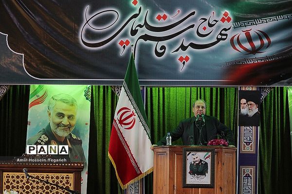 مراسم بزرگداشت شهید حاج قاسم سلیمانی و شهید ابو مهدی المهندس در جزیره کیش