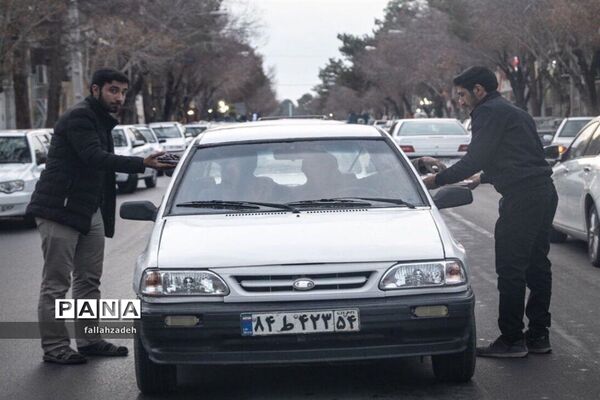 برپایی موکب «سپهبد شهید حاج قاسم سلیمانی» در ابرکوه
