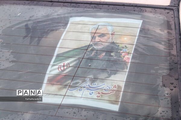برپایی موکب «سپهبد شهید حاج قاسم سلیمانی» در ابرکوه