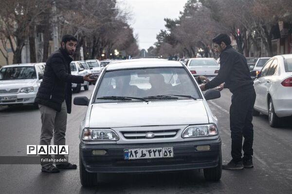 برپایی موکب «سپهبد شهید حاج قاسم سلیمانی» در ابرکوه