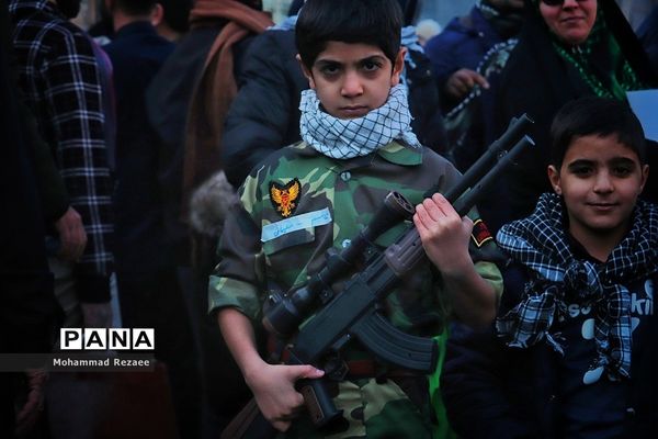 مراسم تشیع پیکر شهید سپهبد قاسم سلیمانی و شهیدان همراهش