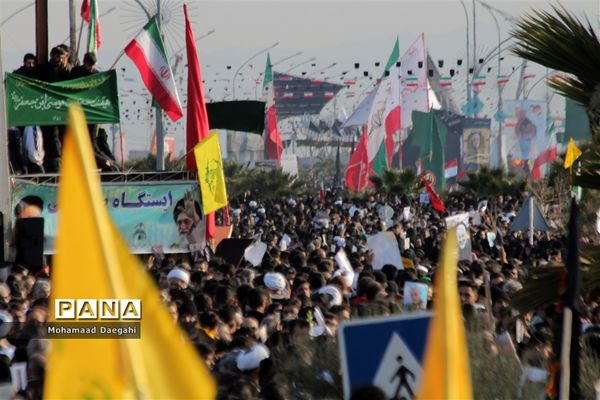 تشییع تاریخی پیکر سردار سلیمانی در قم -1