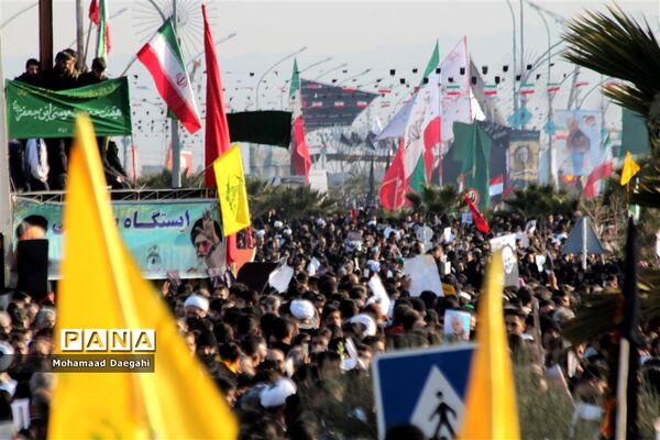 تشییع تاریخی پیکر سردار سلیمانی در قم -1