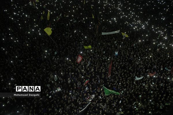 تشییع تاریخی پیکر سردار سلیمانی در قم -1