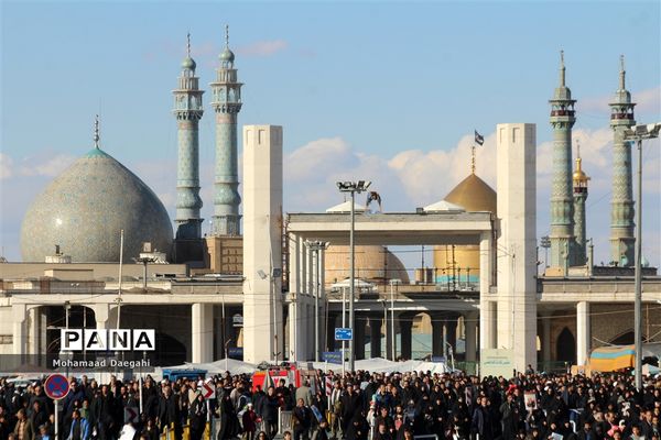 تشییع تاریخی پیکر سردار سلیمانی در قم -1