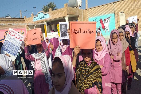 برگزاری مراسم گرامیداشت شهادت سردارحاج قاسم سلیمانی دردبستان فضیلت حمیدیه