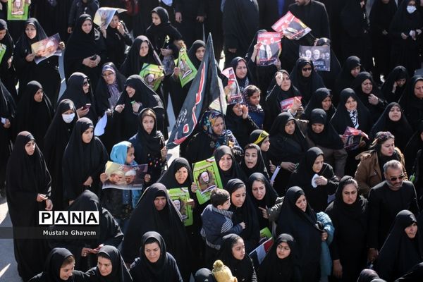 تشییع پیکر پاک شهید ابومهدی المهندس در آبادان و خرمشهر