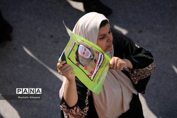 تشییع پیکر پاک شهید ابومهدی المهندس در آبادان و خرمشهر