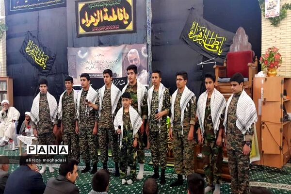 بزرگداشت شهادت سردار سپهبد پاسدار حاج قاسم سلیمانی در مساجد نی ریز