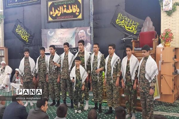 بزرگداشت شهادت سردار سپهبد پاسدار حاج قاسم سلیمانی در مساجد نی ریز